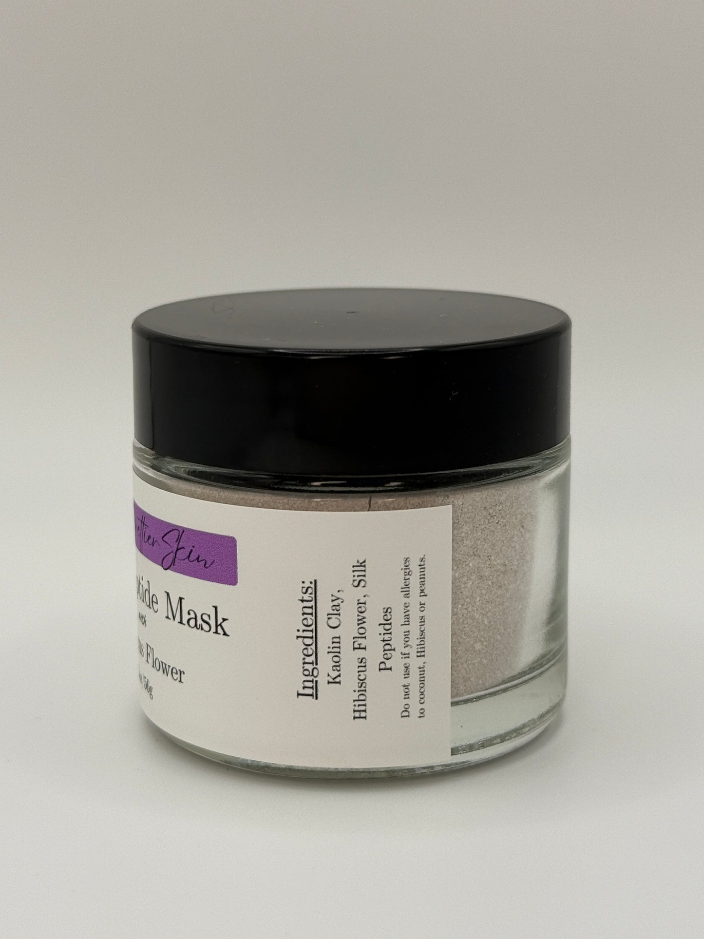Hibiscus Clay Mask with Silk Peptides