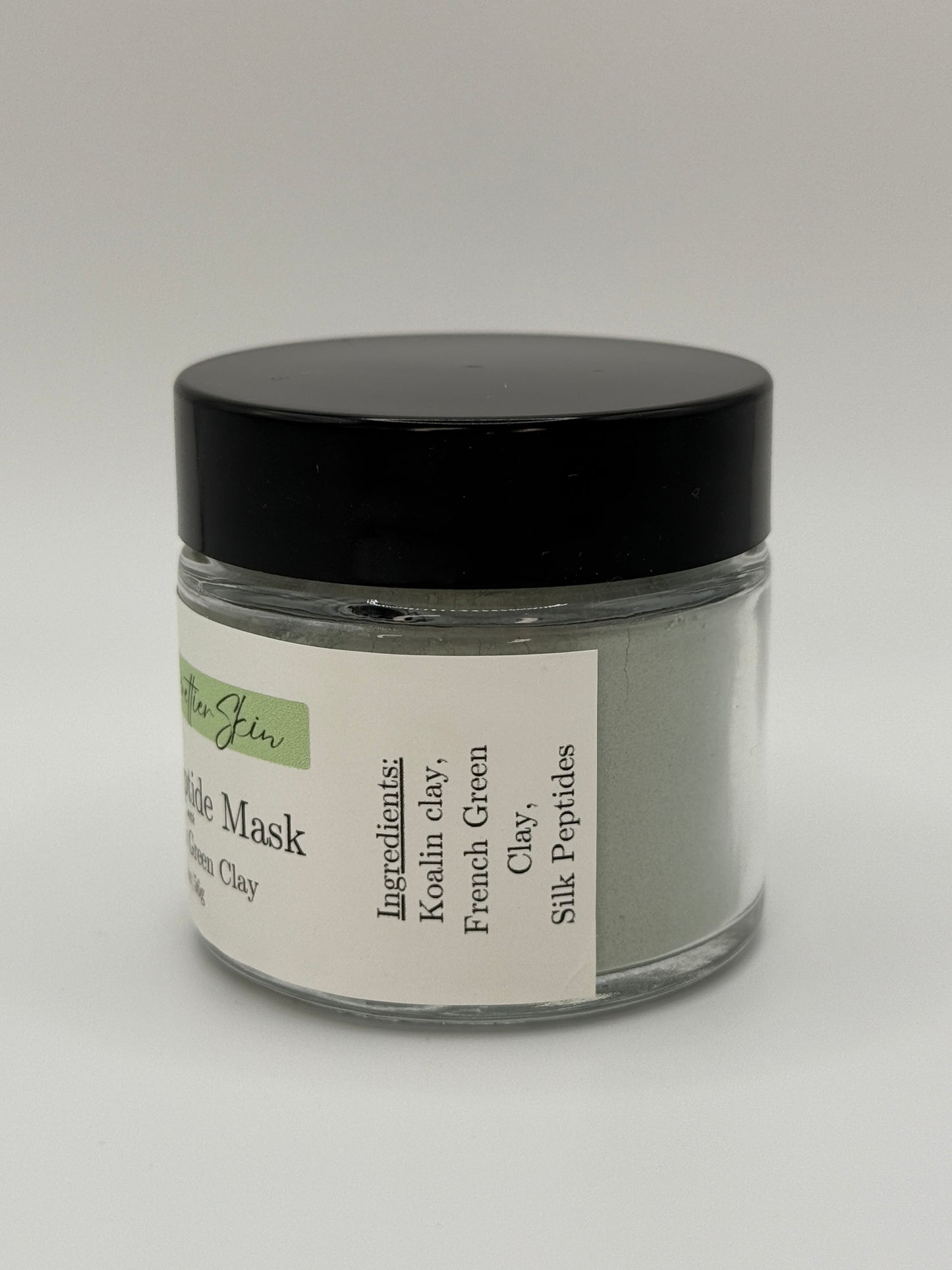 French Green Clay Mask with Silk Peptides
