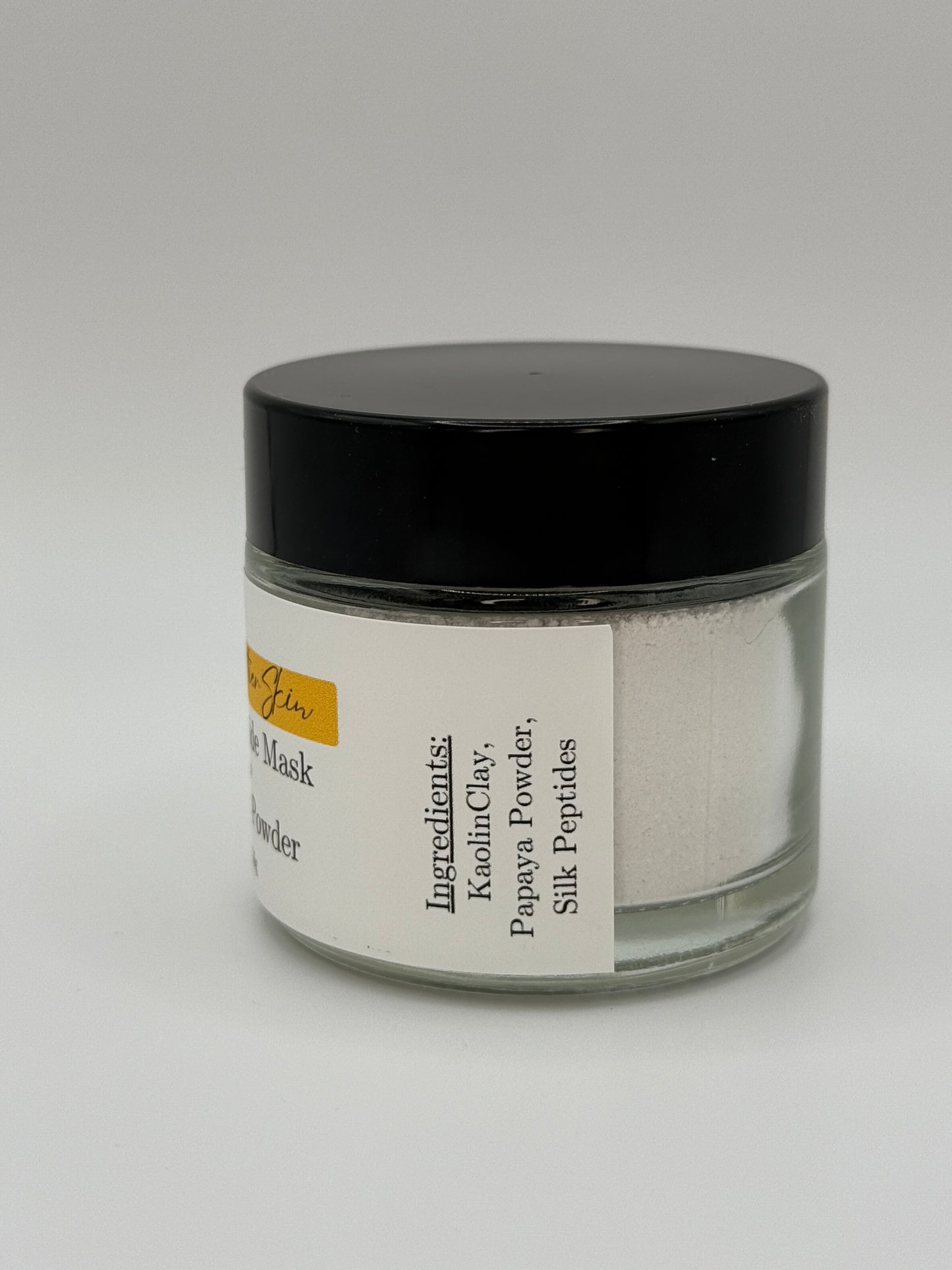 Papaya Clay Mask with Silk Peptides